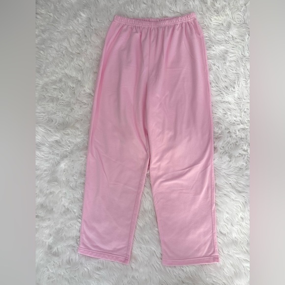 Leisure Life vintage pink lounge set 100% polyester Sz L - Picture 6 of 10